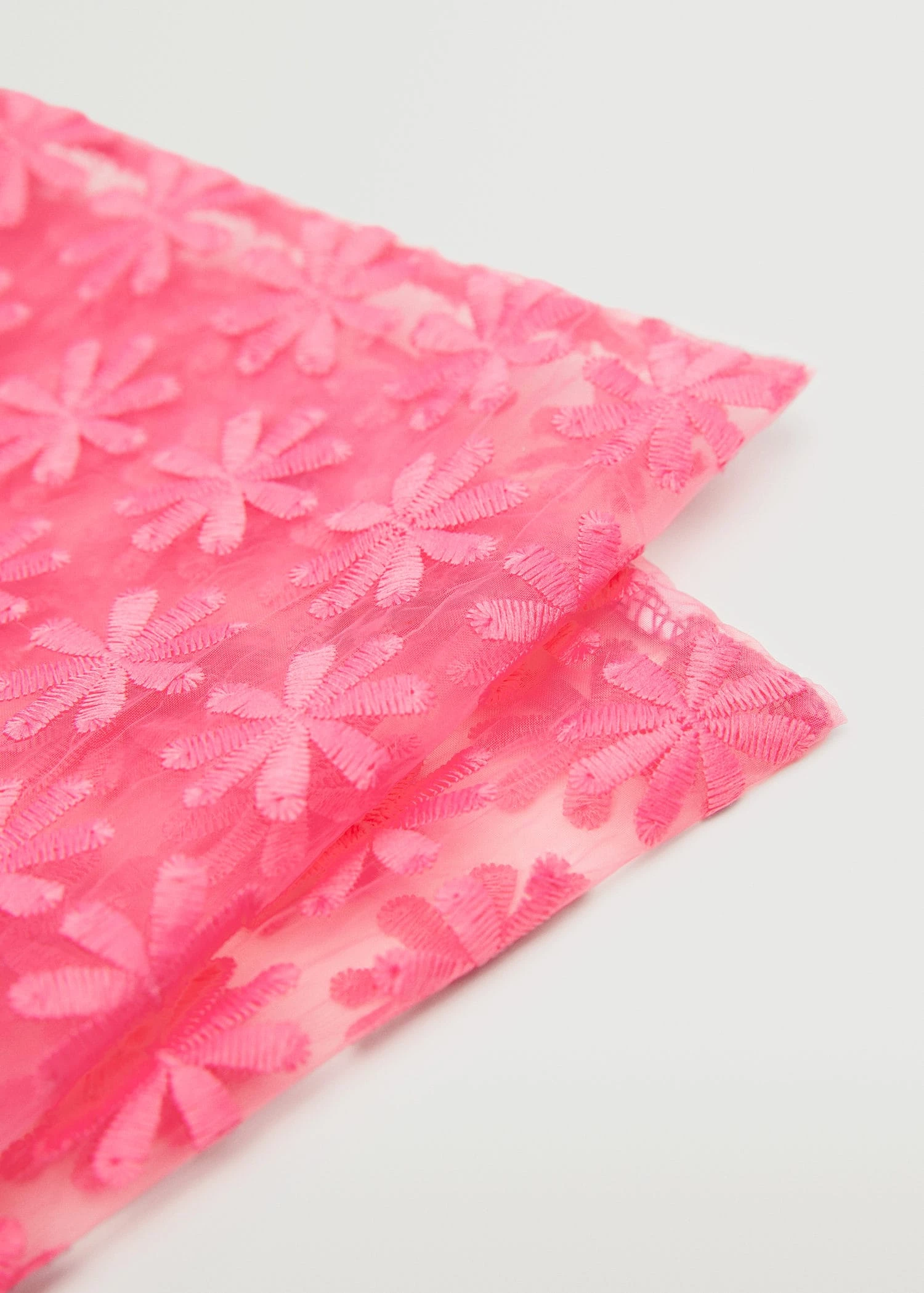 Mango Organza Flowers Bag Yellow 8 Mango Organza Flowers Bag Yellow - Image 8